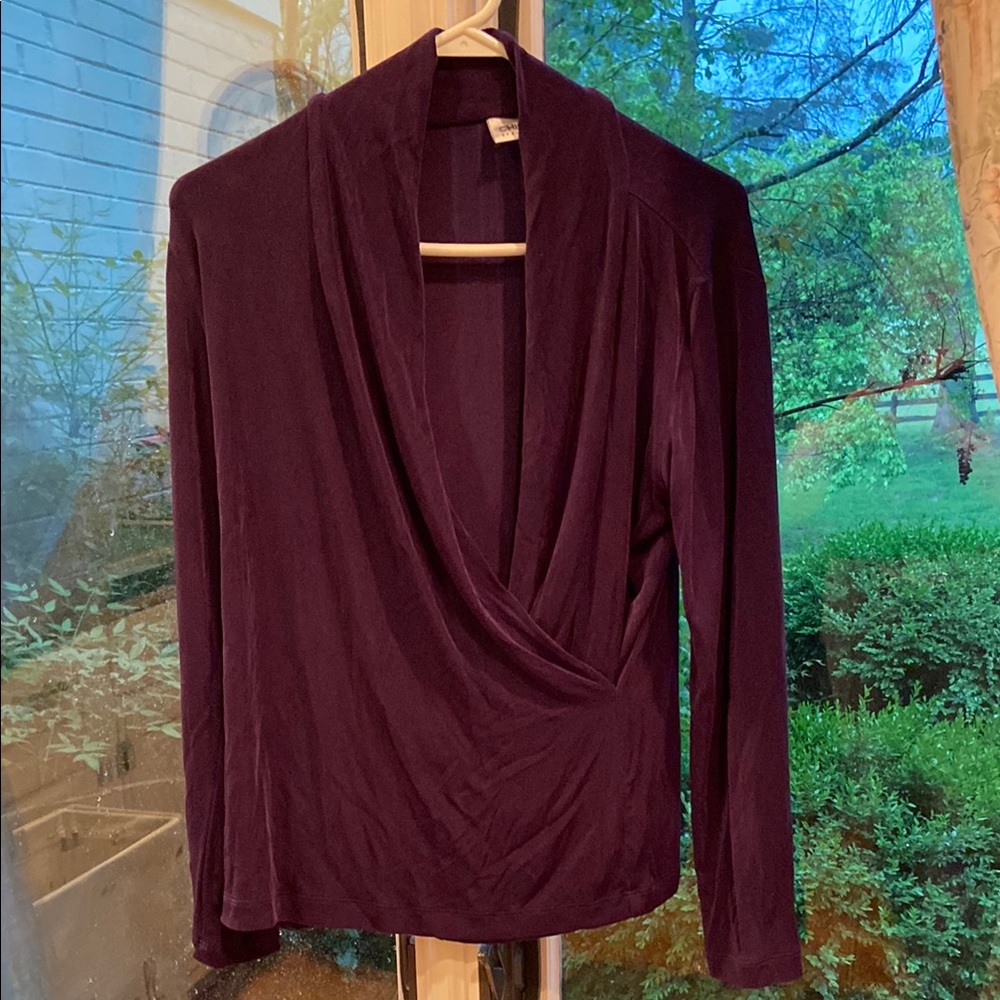 Elegant Purple Women's Top
